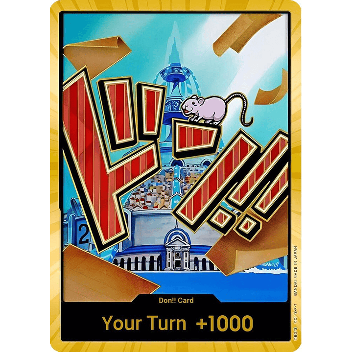 Don!! Card (PRB01-Iceberg) - Gold