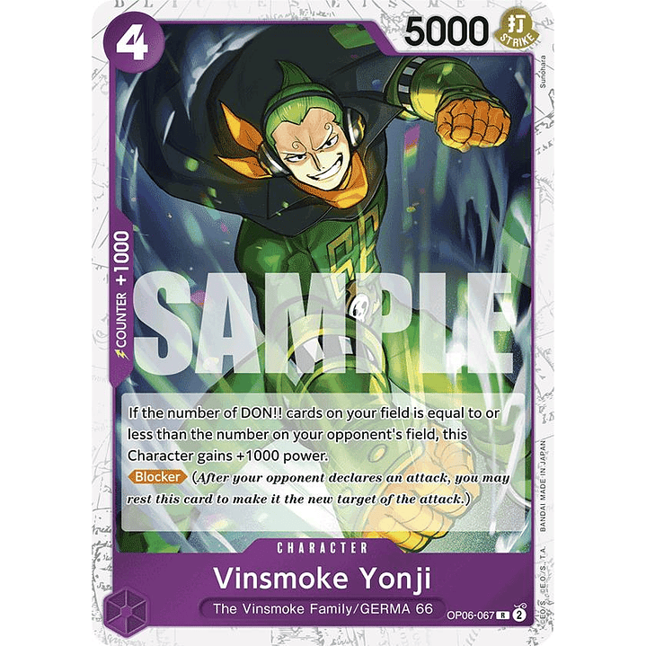 Vinsmoke Yonji (OP06-067) - Jolly-Roger
