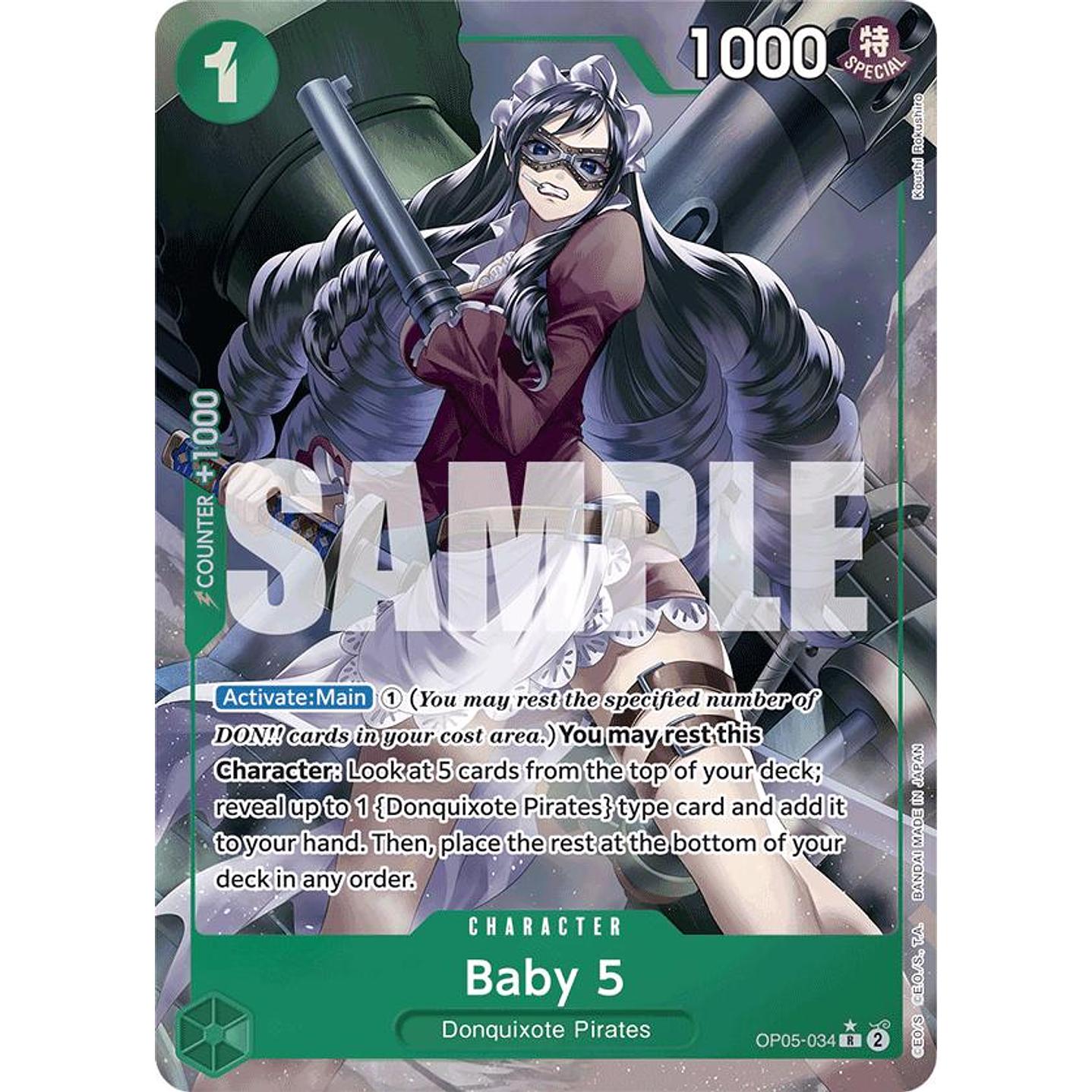 Baby 5 (OP05-034) - Full-Art