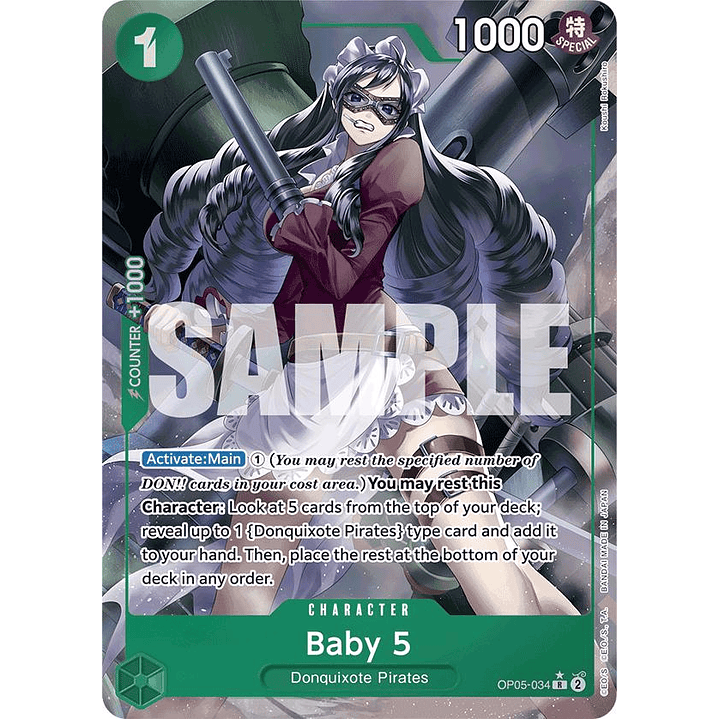 Baby 5 (OP05-034) - Full-Art