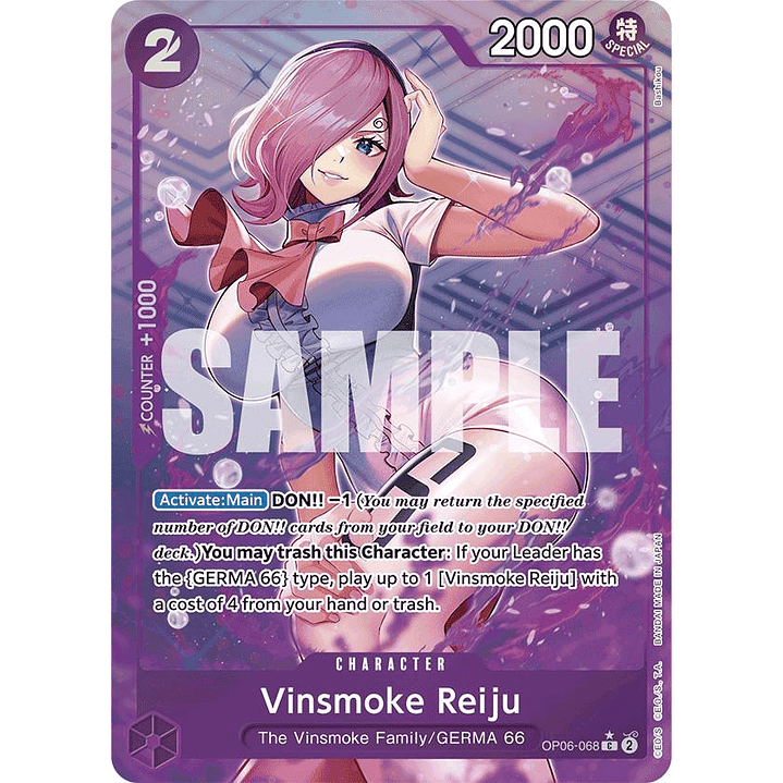 Vinsmoke Reiju (OP06-068) - Full-Art