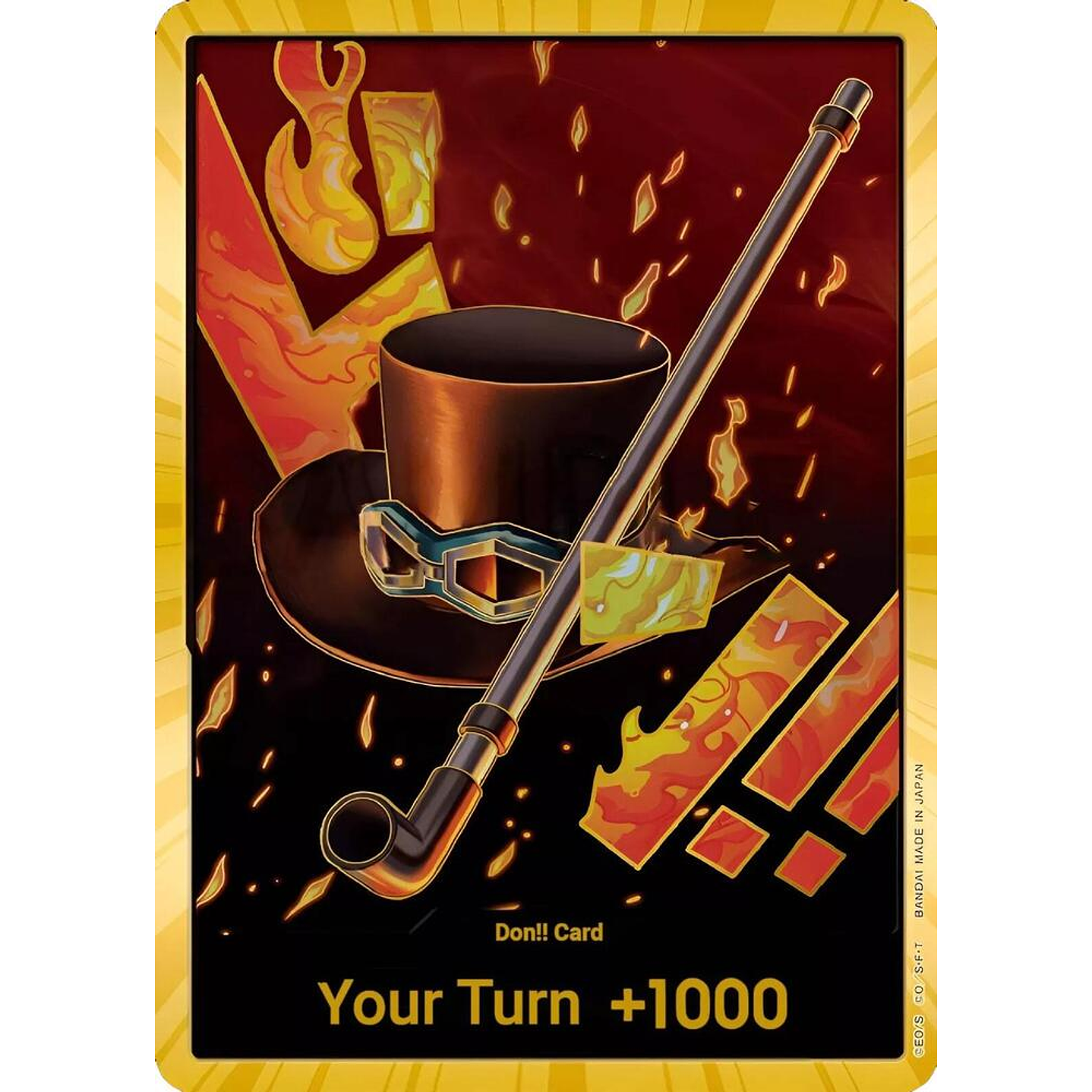 Don!! Card (PRB01-Sabo) - Gold