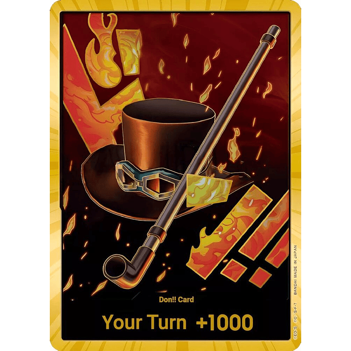 Don!! Card (PRB01-Sabo) - Gold