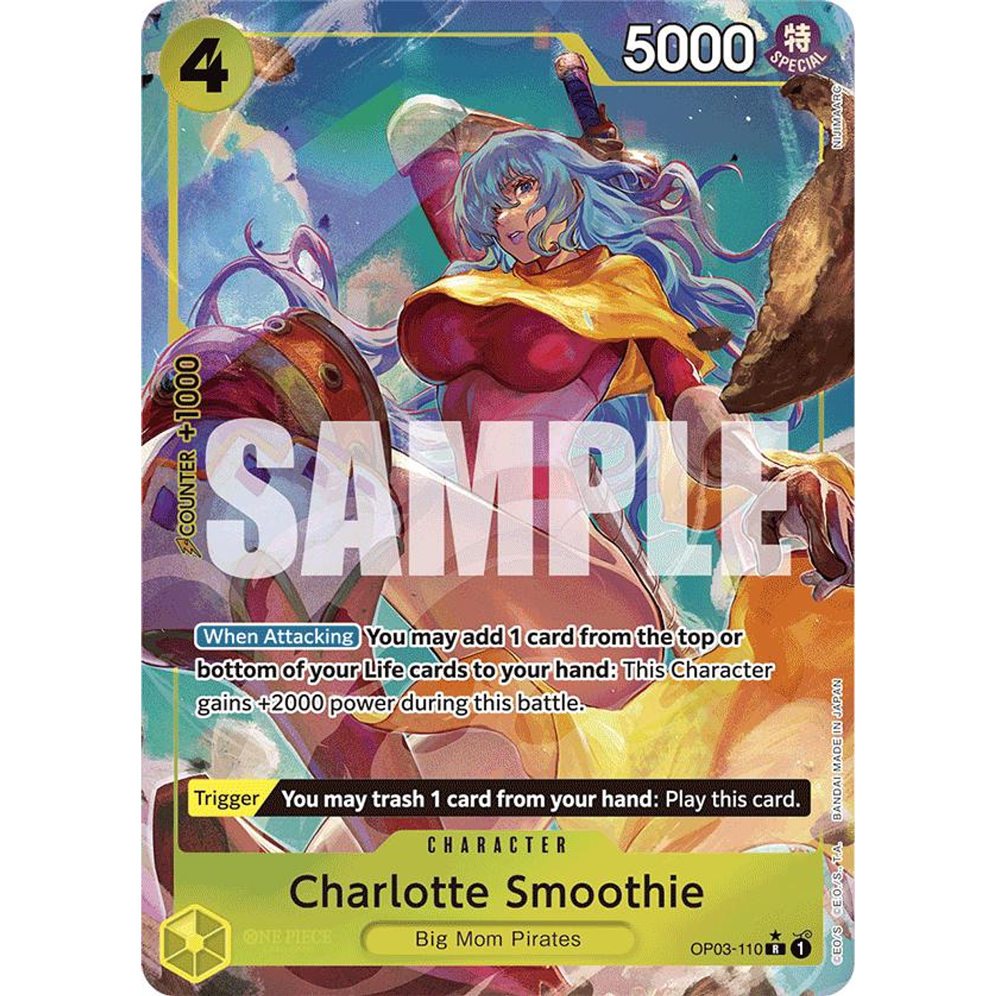 Charlotte Smoothie (OP03-110) - Full-Art