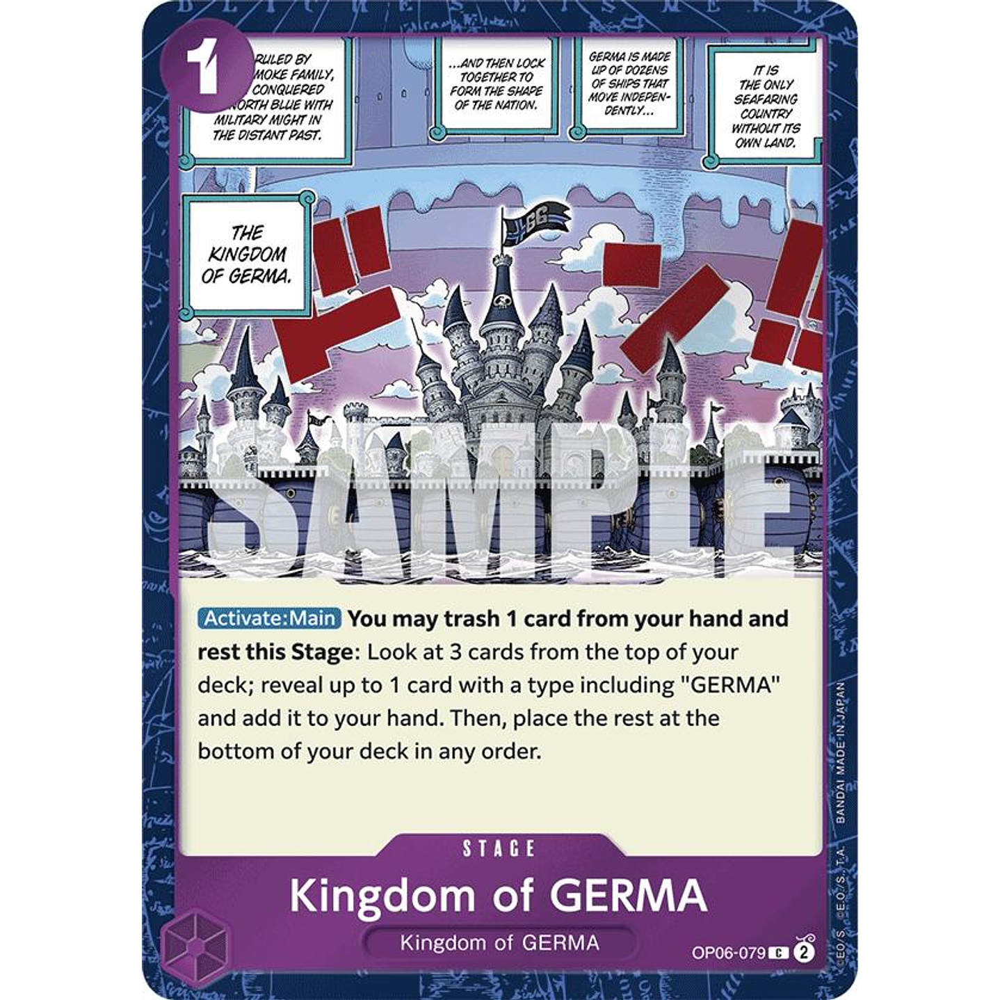 Kingdom of GERMA (OP06-079) - Jolly-Roger