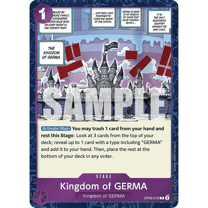 Kingdom of GERMA (OP06-079) - Jolly-Roger