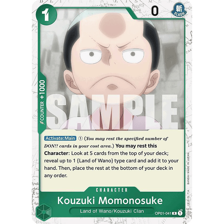 Kouzuki Momonosuke (OP01-041) - Jolly-Roger