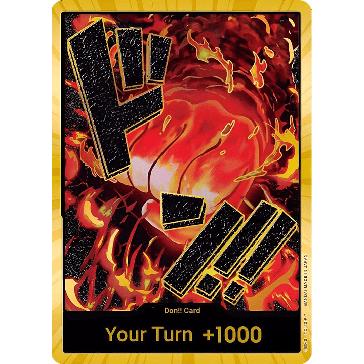 Don!! Card (PRB01-Sakazuki) - Gold