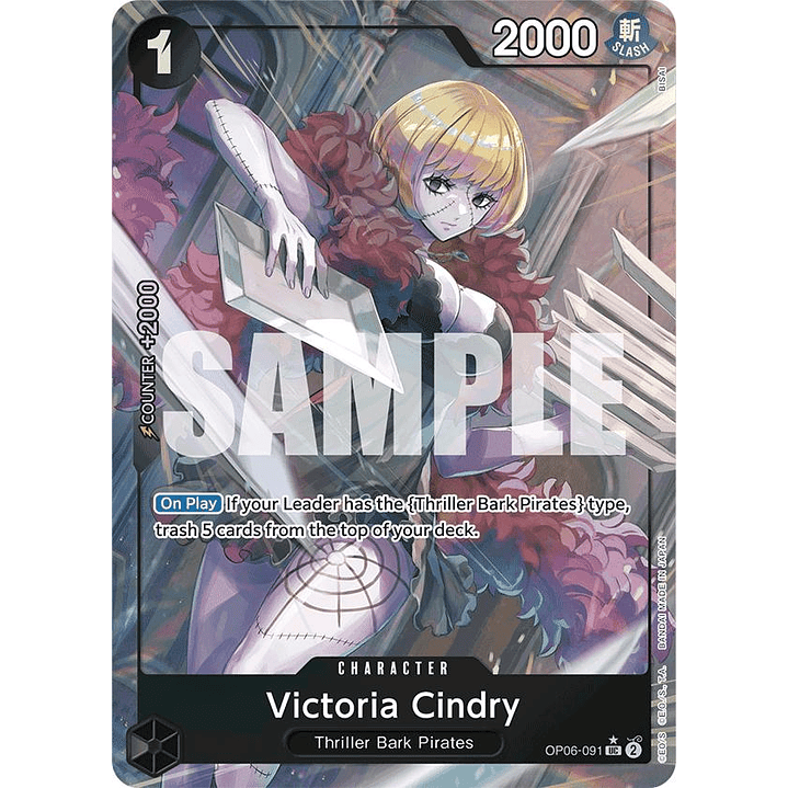 Victoria Cindry (OP06-091) - Full-Art