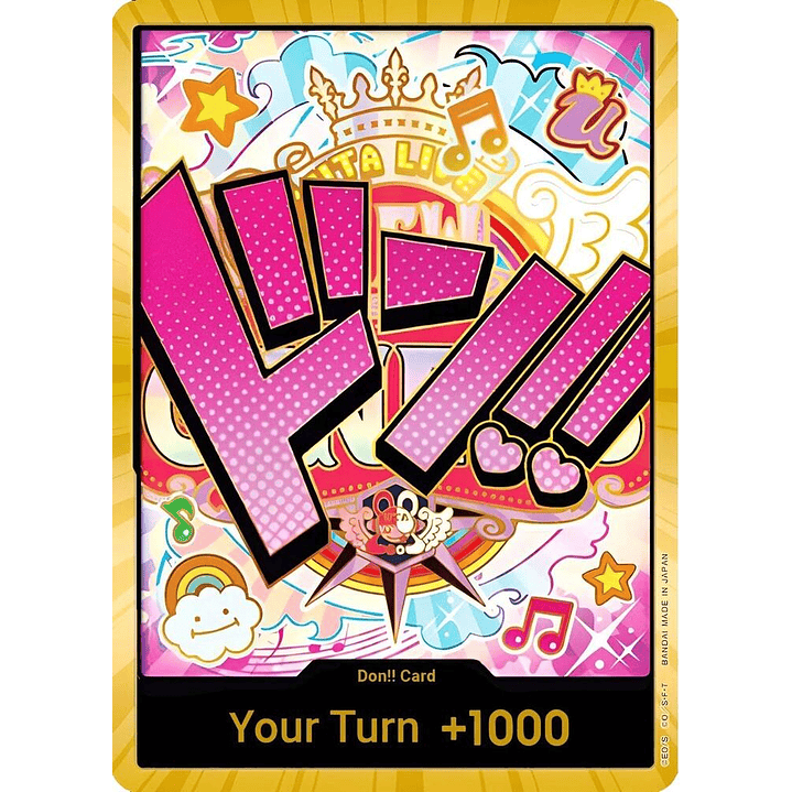 Don!! Card (PRB01-Uta) - Gold
