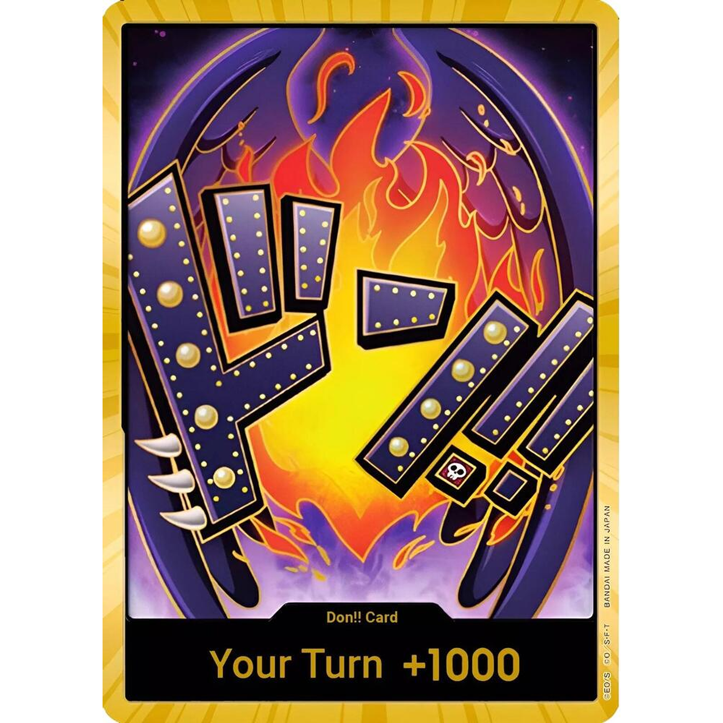 Don!! Card (PRB01-King) - Gold