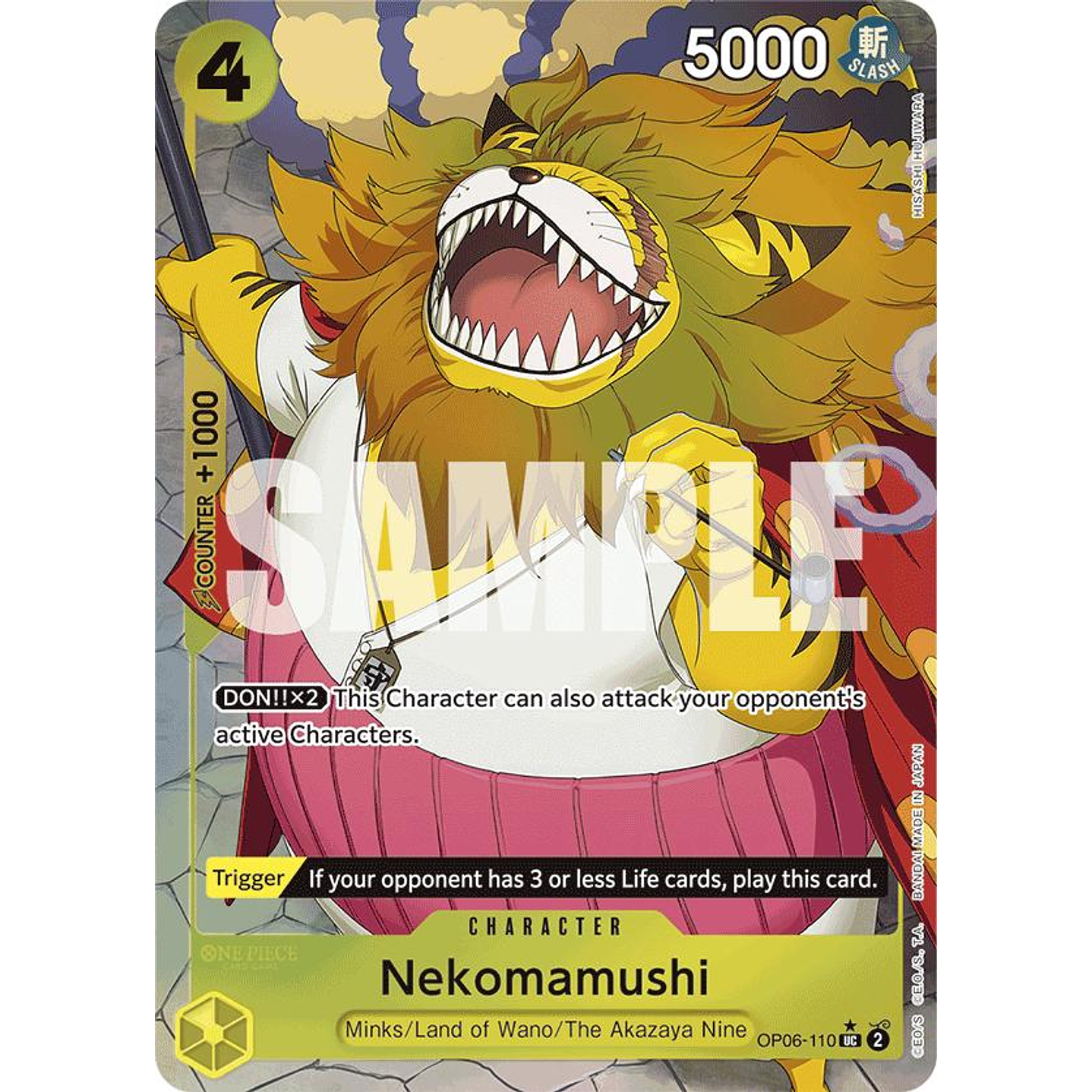 Nekomamushi (OP06-110) - Full-Art