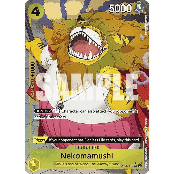 Nekomamushi (OP06-110) - Full-Art
