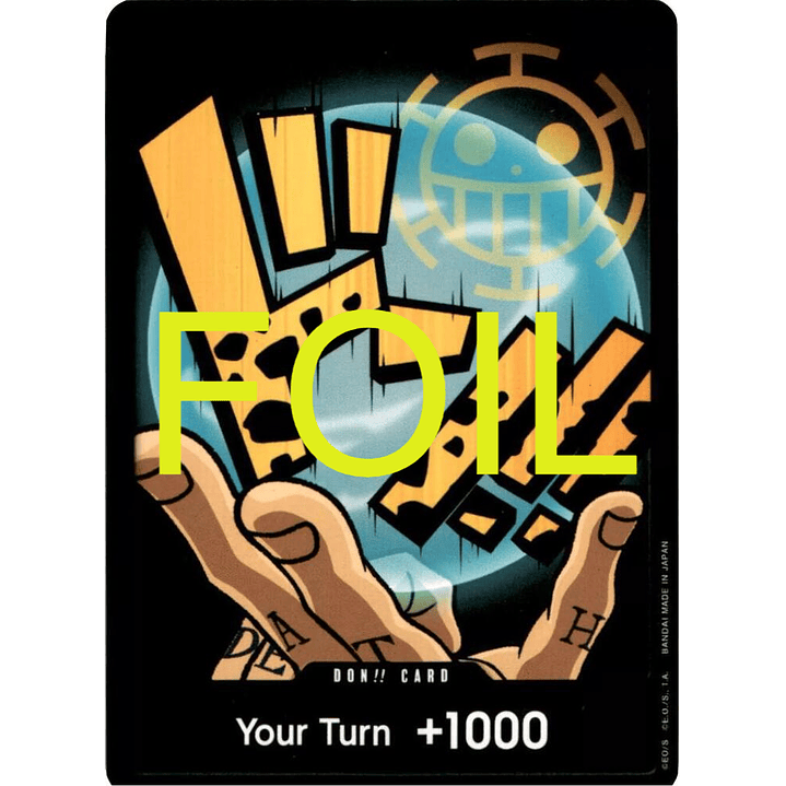 Don!! Card (PRB01-Law) - Foil