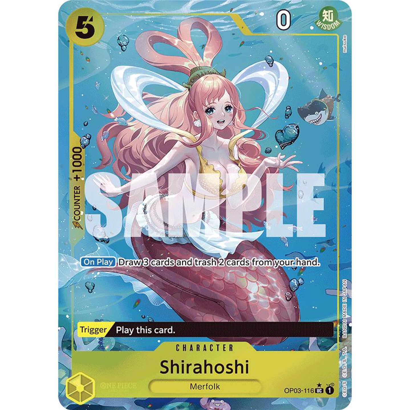 Shirahoshi (OP03-116) - Full-Art