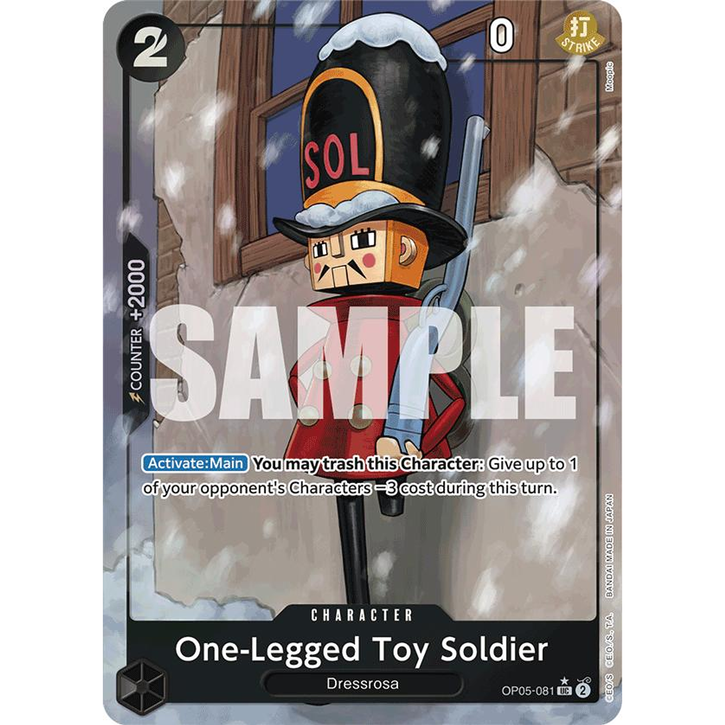 One-Legged Toy Soldier (OP05-081) - Full-Art
