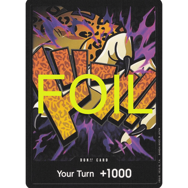Don!! Card (PRB01-Lucci) - Foil