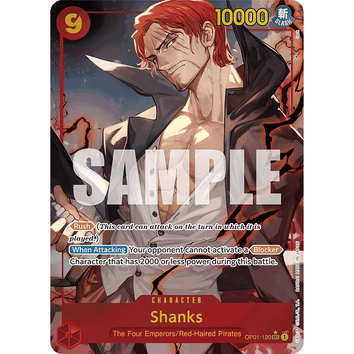 Shanks (OP01-120) - Alternative-Art-PRB