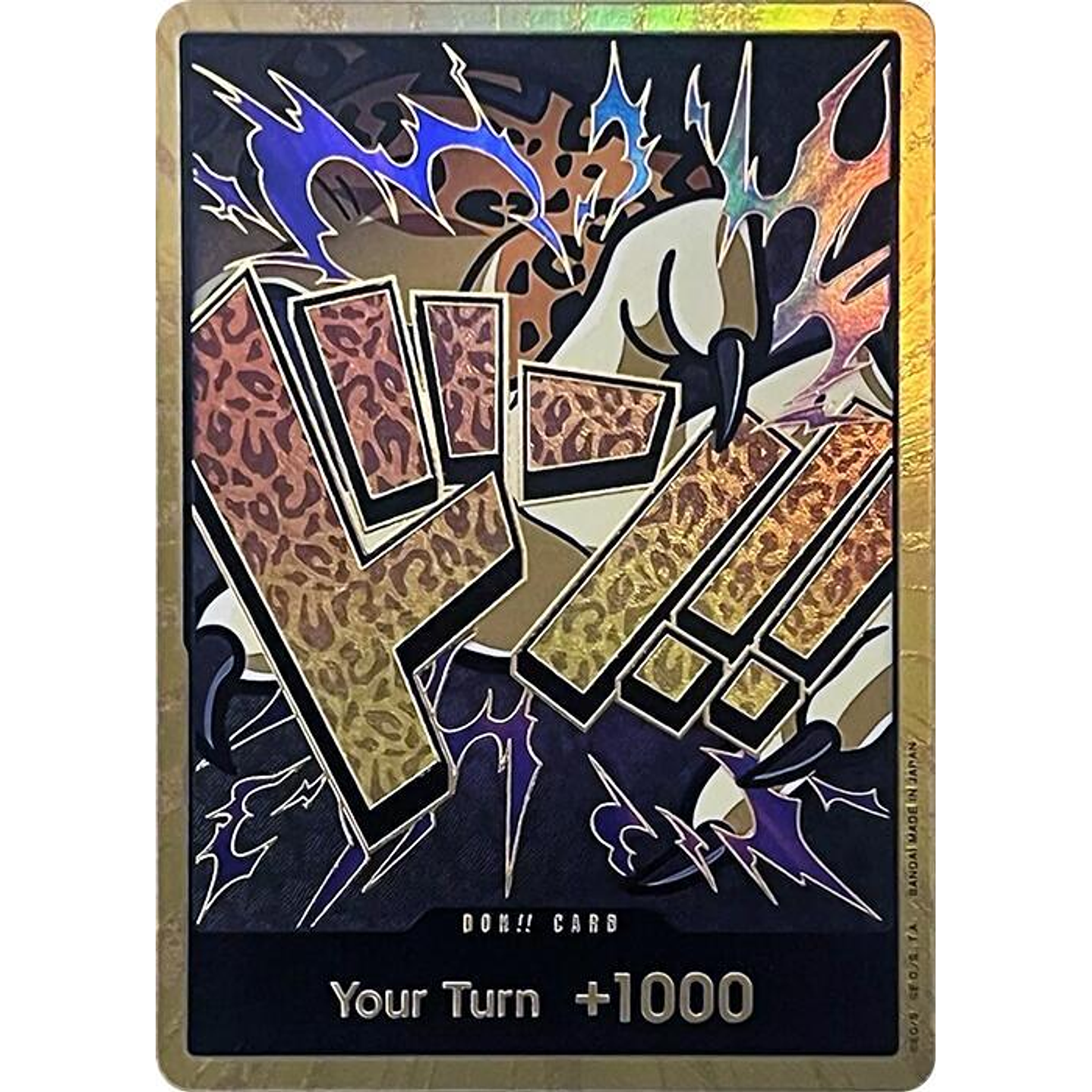 Don!! Card (PRB01-Lucci) - Gold