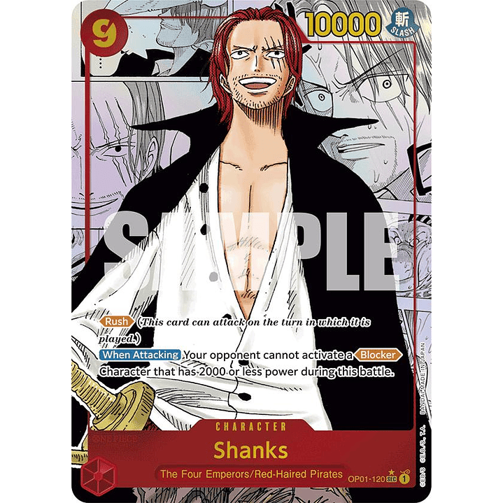 Shanks (OP01-120) - Alternative-Art-Manga-PRB