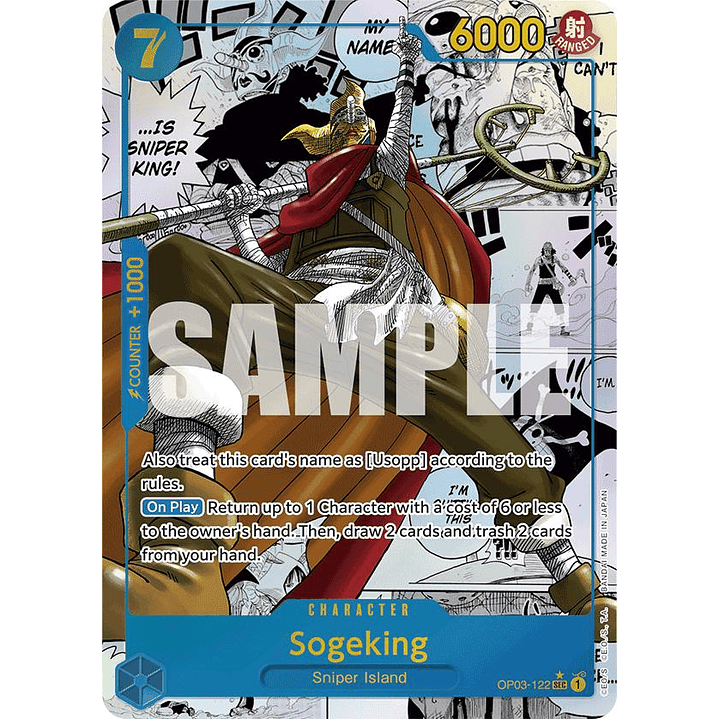Sogeking (OP03-122) - Alternative-Art-Manga-PRB