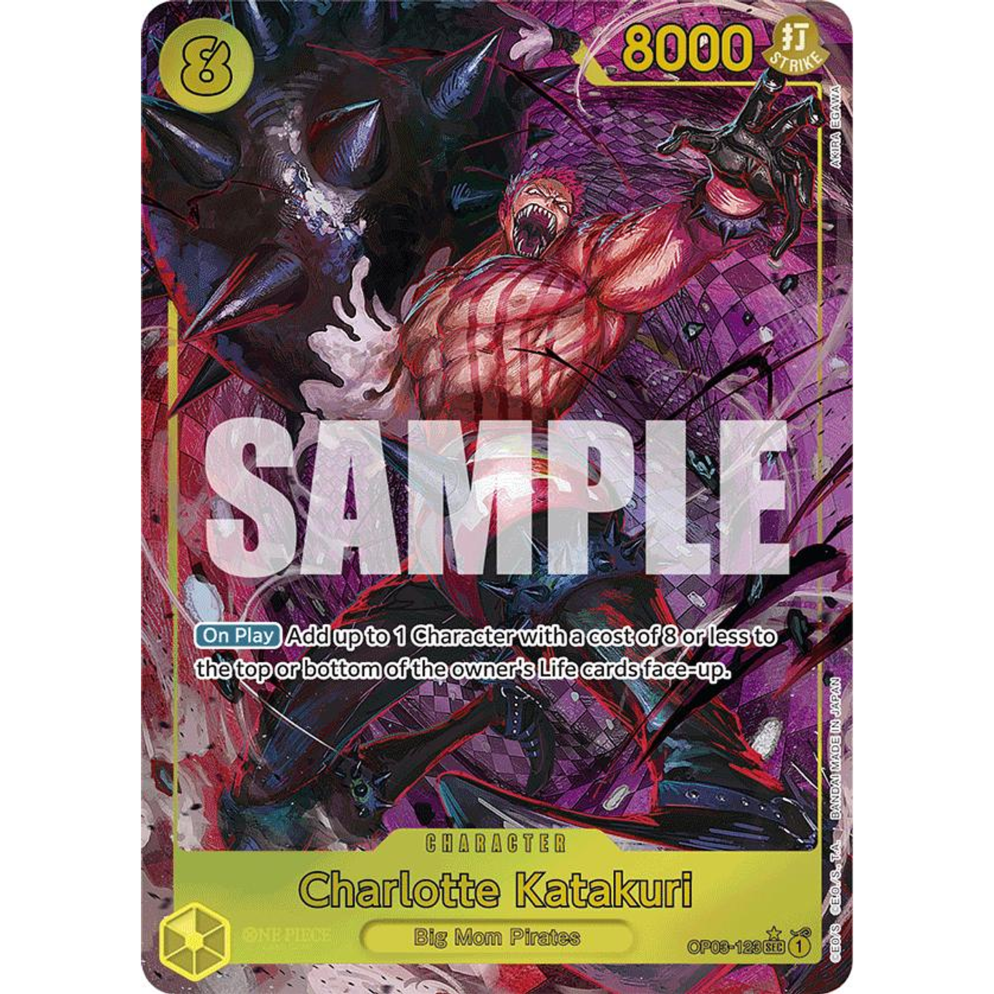 Charlotte Katakuri (OP03-123) - Alternative-Art-PRB