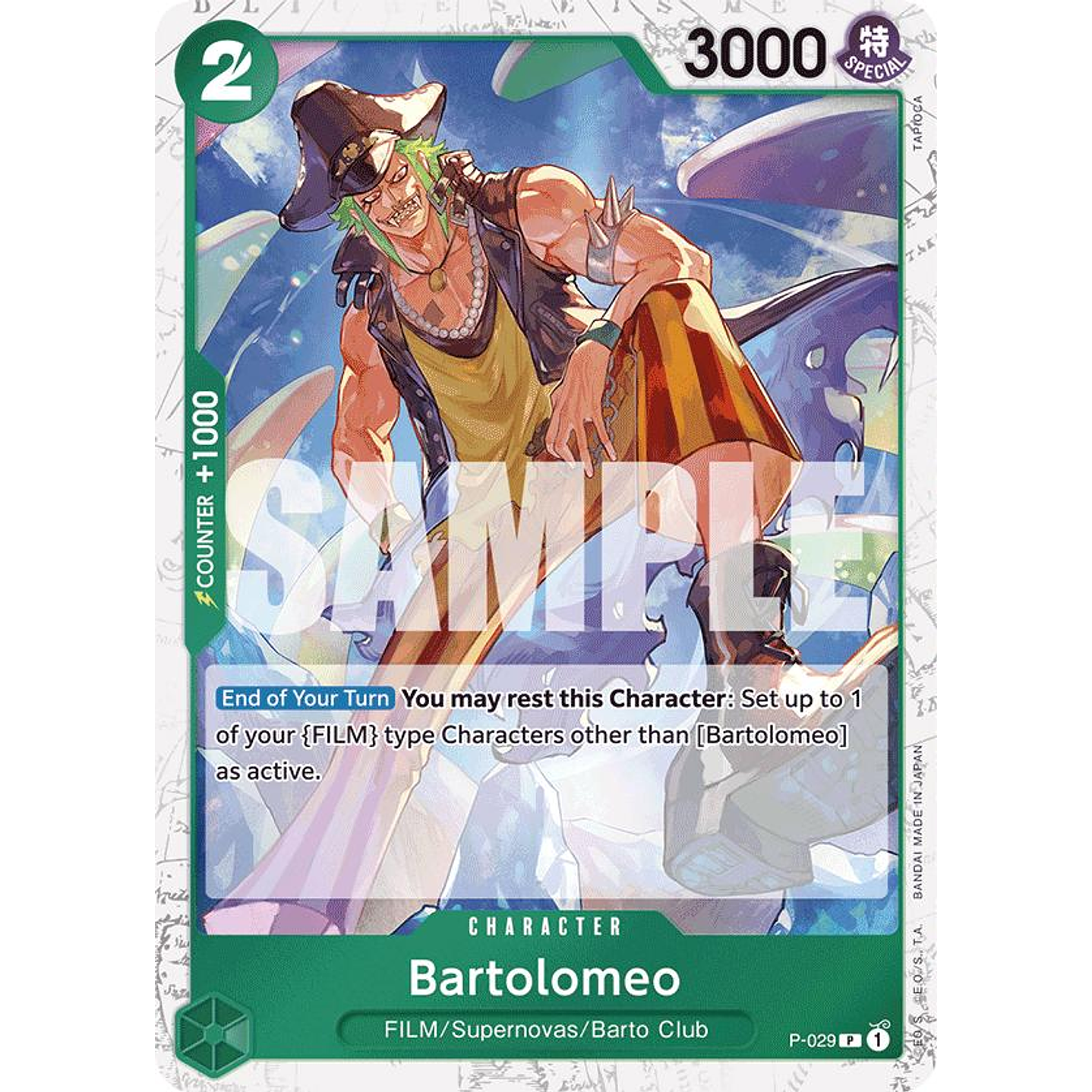 Bartolomeo (P-029) - Jolly-Roger