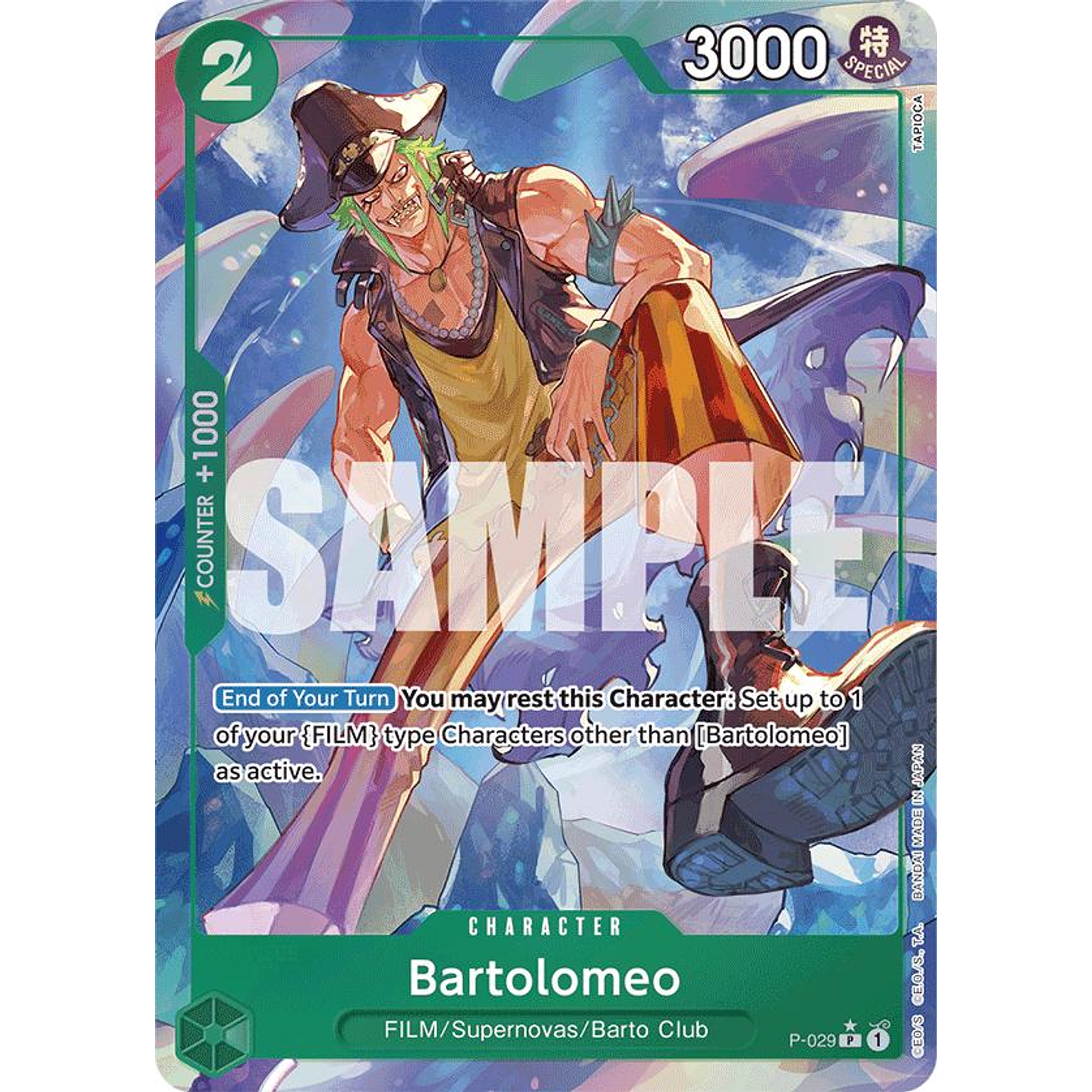 Bartolomeo (P-029) - Full-Art