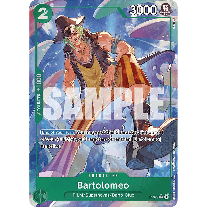 Bartolomeo (P-029) - Full-Art