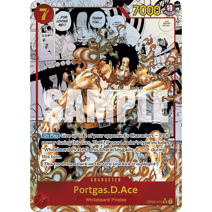 Portgas.D.Ace (OP02-013) - Alternative-Art-Manga-PRB