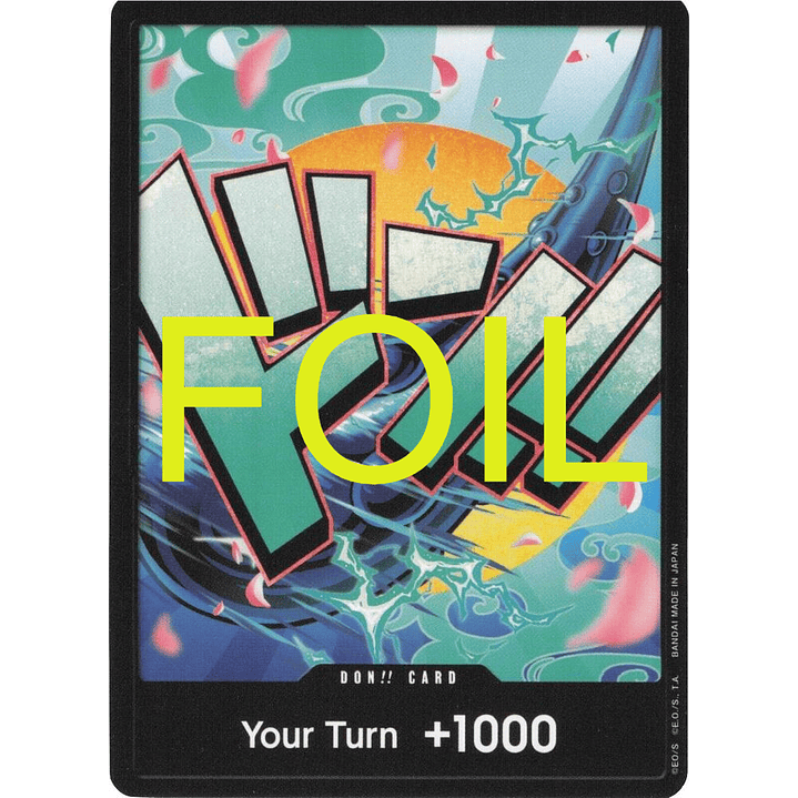 Don!! Card (PRB01-Yamato) - Foil