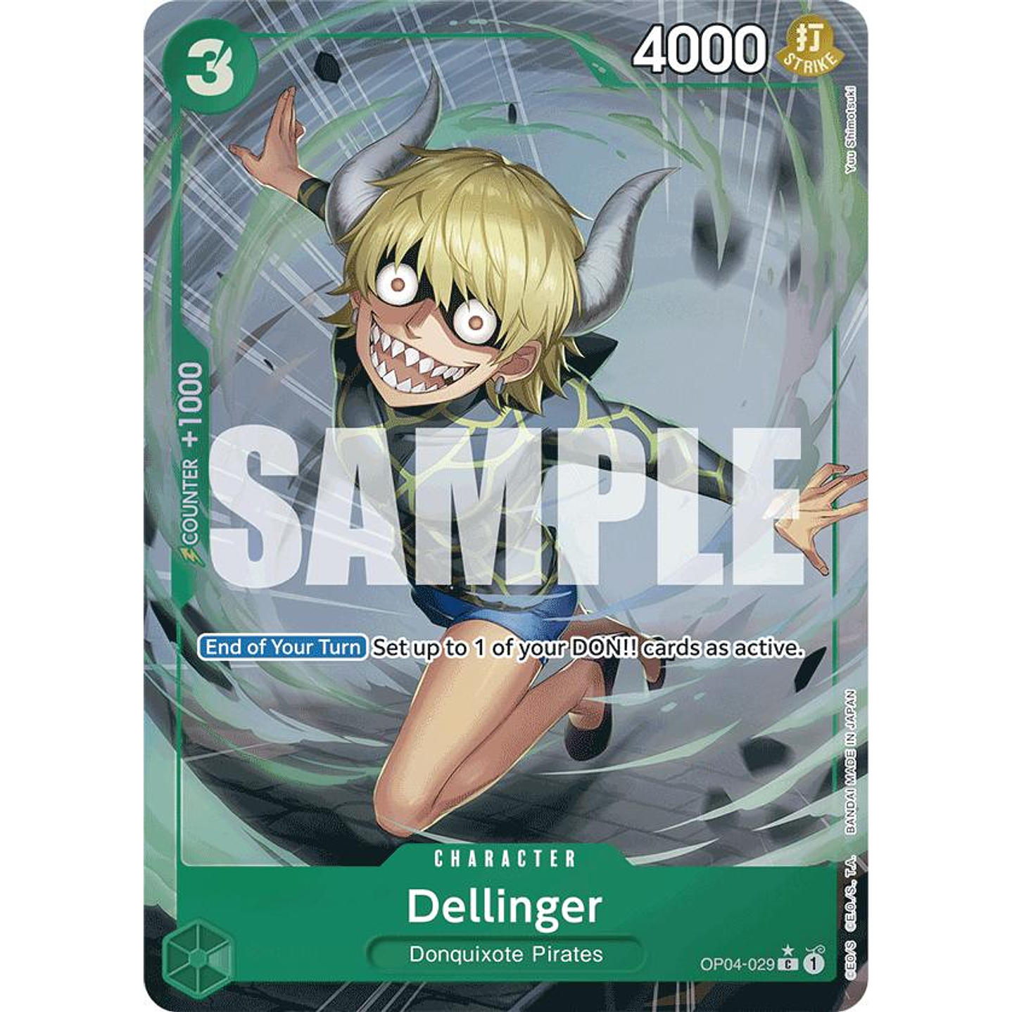 Dellinger (OP04-029) - Full-Art
