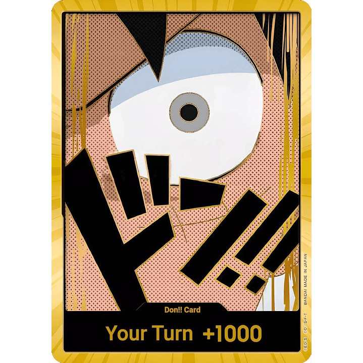 Don!! Card (PRB01-Luffy) - Gold