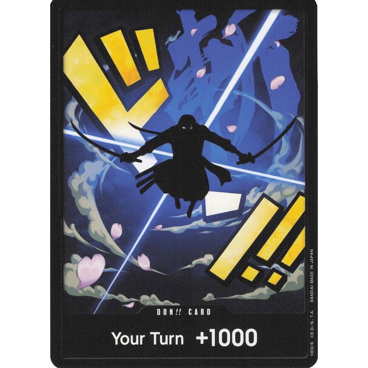 Don!! Card (PRB01-Zoro)