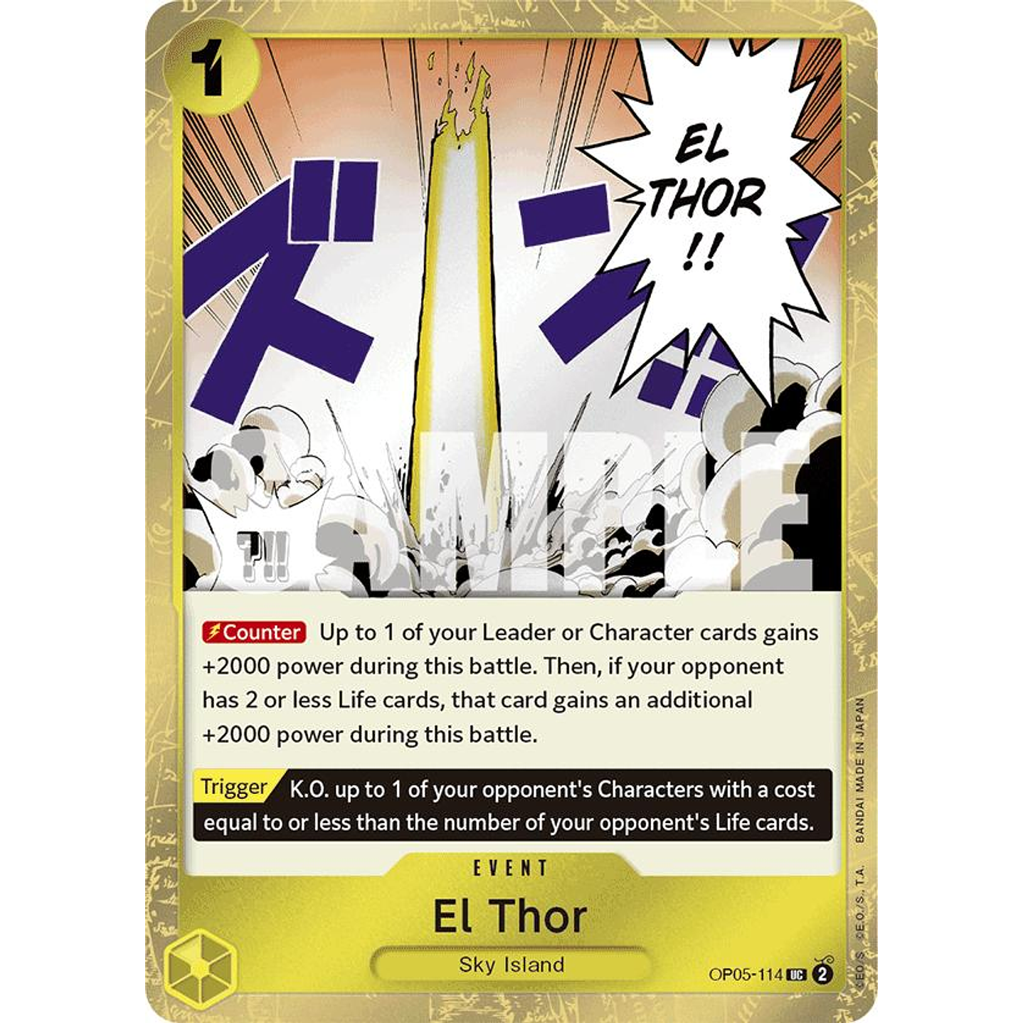 El Thor (OP05-114) - Jolly-Roger