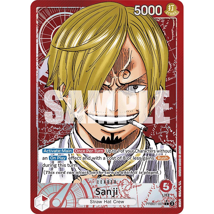 Sanji (PRB01-001) - Alternative-Art-PRB