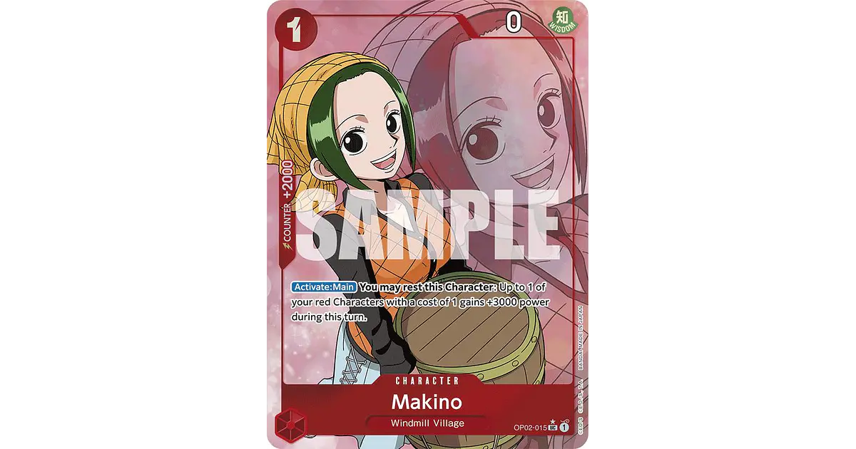 Makino (OP02-015) - Full-Art