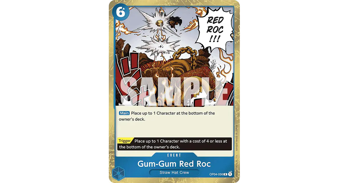 Gum-Gum Red Roc (OP04-056) - Jolly-Roger