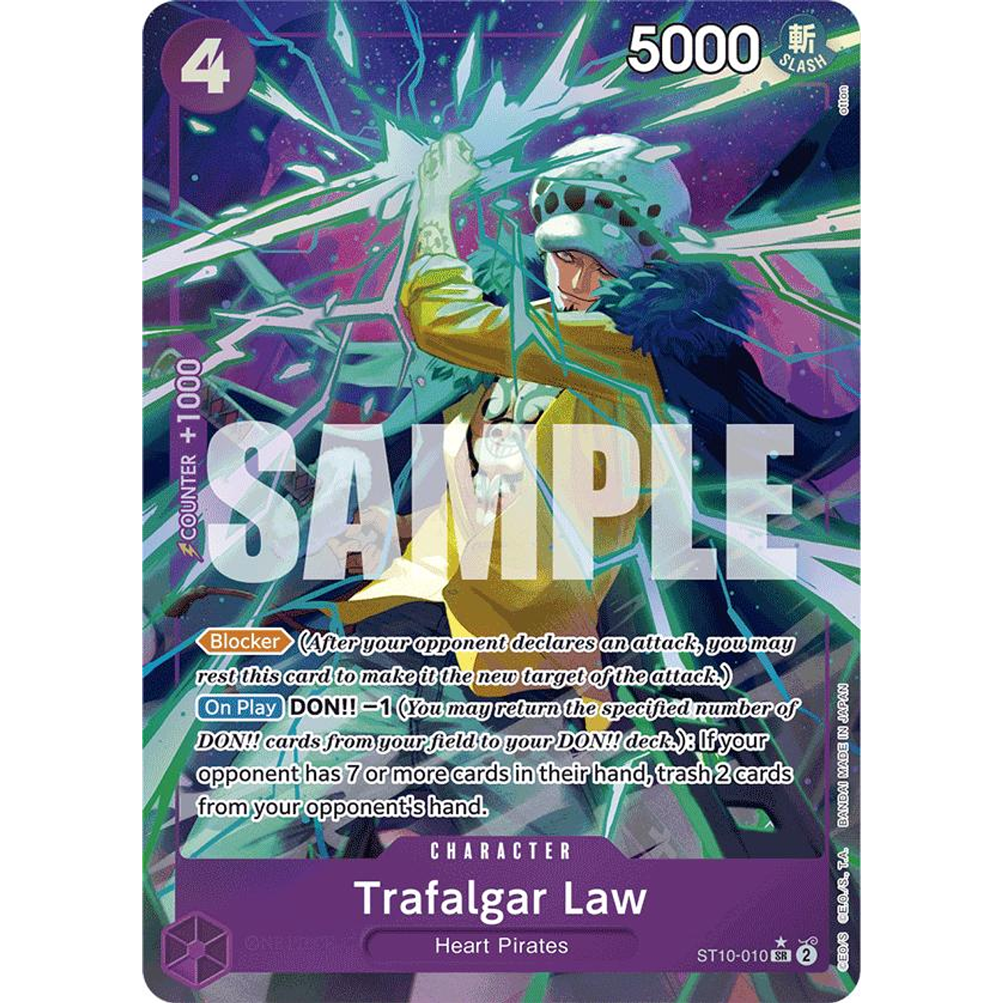 Trafalgar Law (ST10-010) - Alternative-Art-PRB