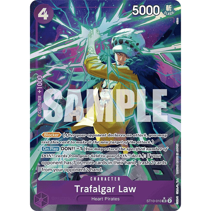 Trafalgar Law (ST10-010) - Alternative-Art-PRB