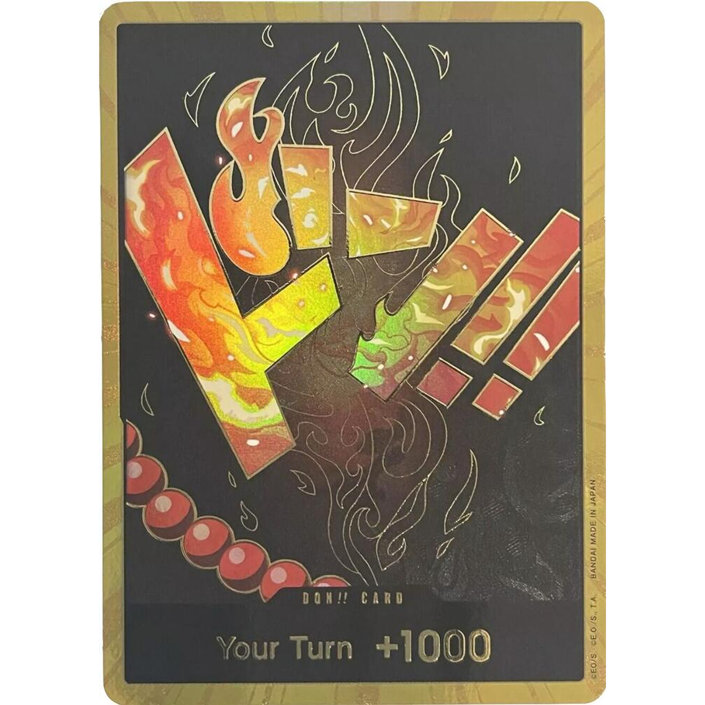 Don!! Card (PRB01-Ace) - Gold