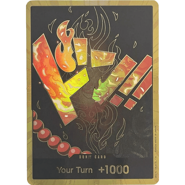 Don!! Card (PRB01-Ace) - Gold