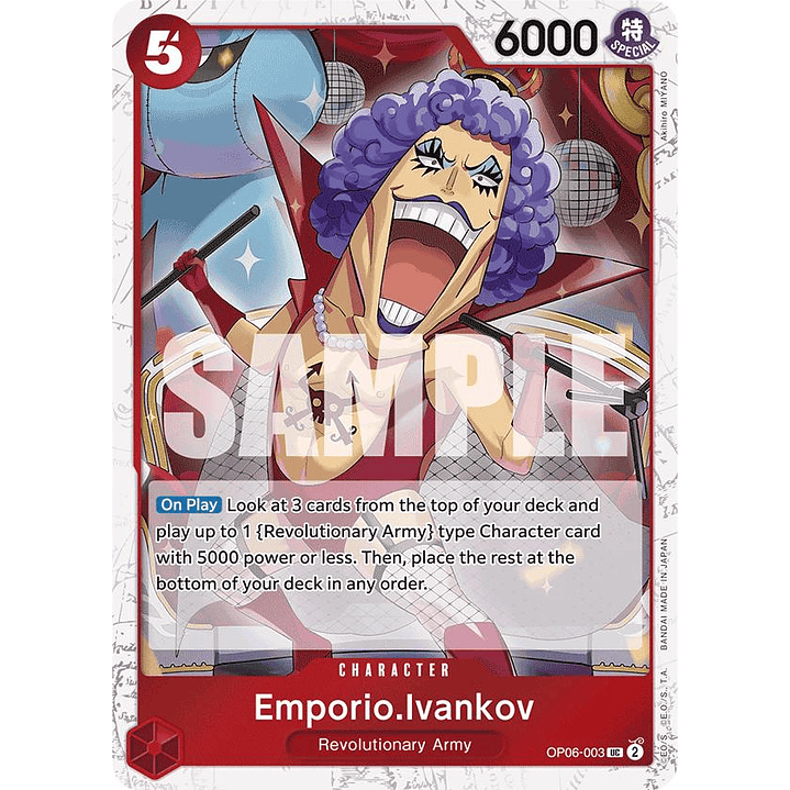 Emporio.Ivankov (OP06-003) - Jolly-Roger