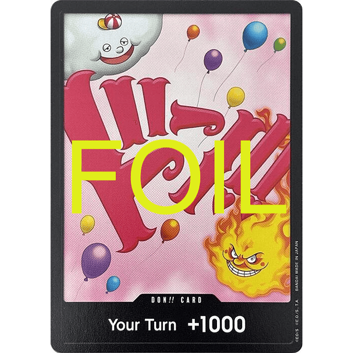 Don!! Card (PRB01-Big-Mom) - Foil