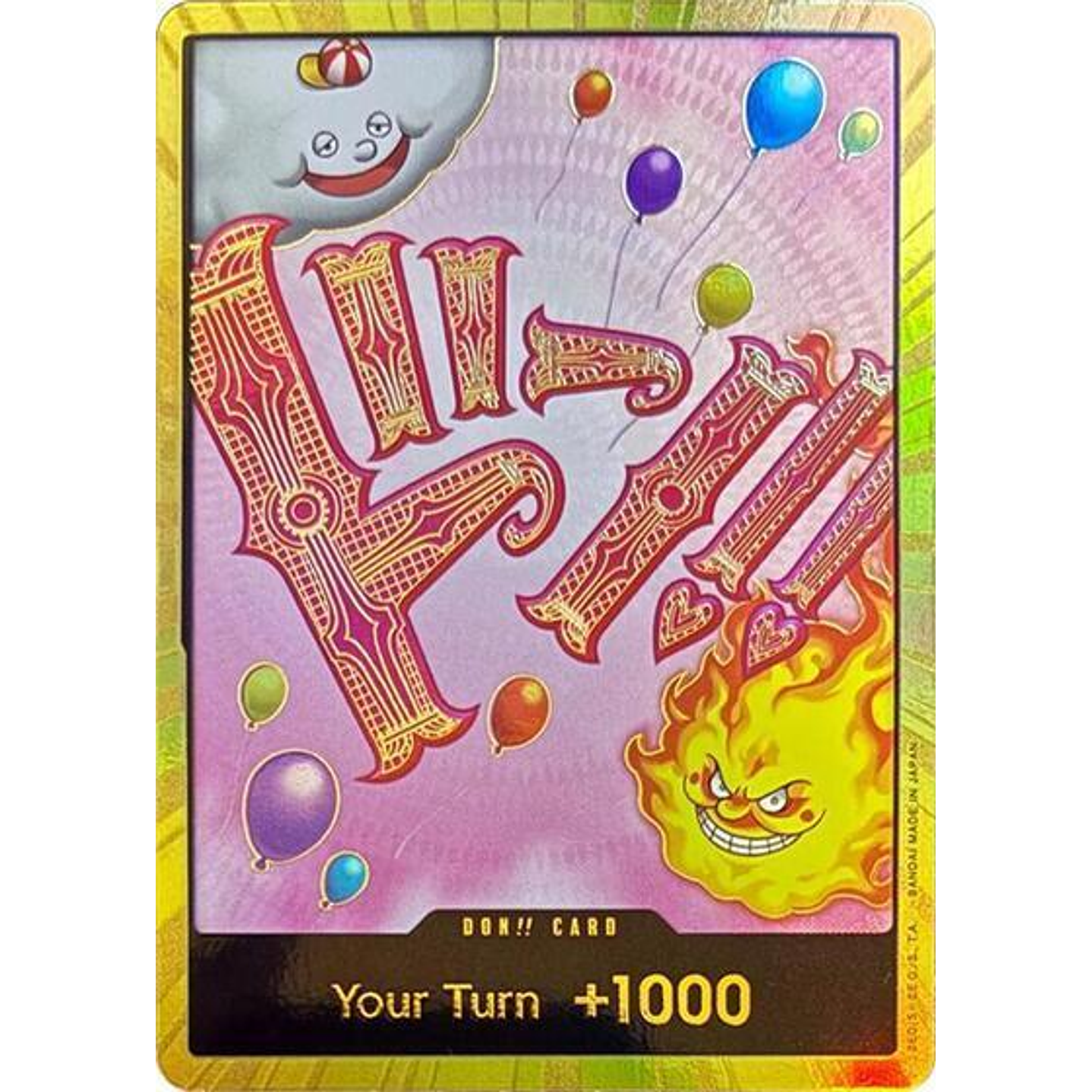 Don!! Card (PRB01-Big-Mom) - Gold