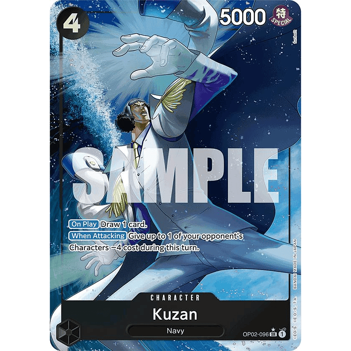 Kuzan (OP02-096) - Alternative-Art-PRB