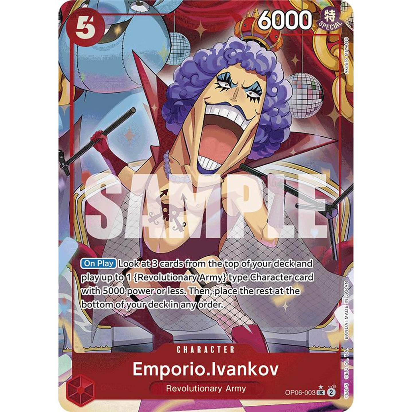 Emporio.Ivankov (OP06-003) - Full-Art