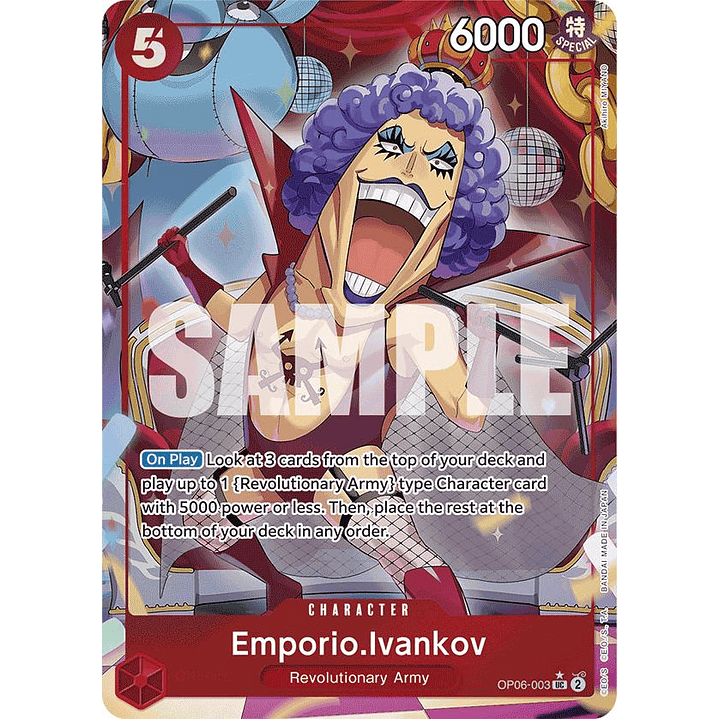Emporio.Ivankov (OP06-003) - Full-Art
