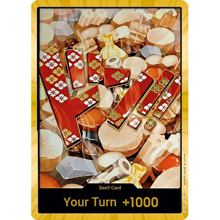Don!! Card (PRB01-Oden) - Gold