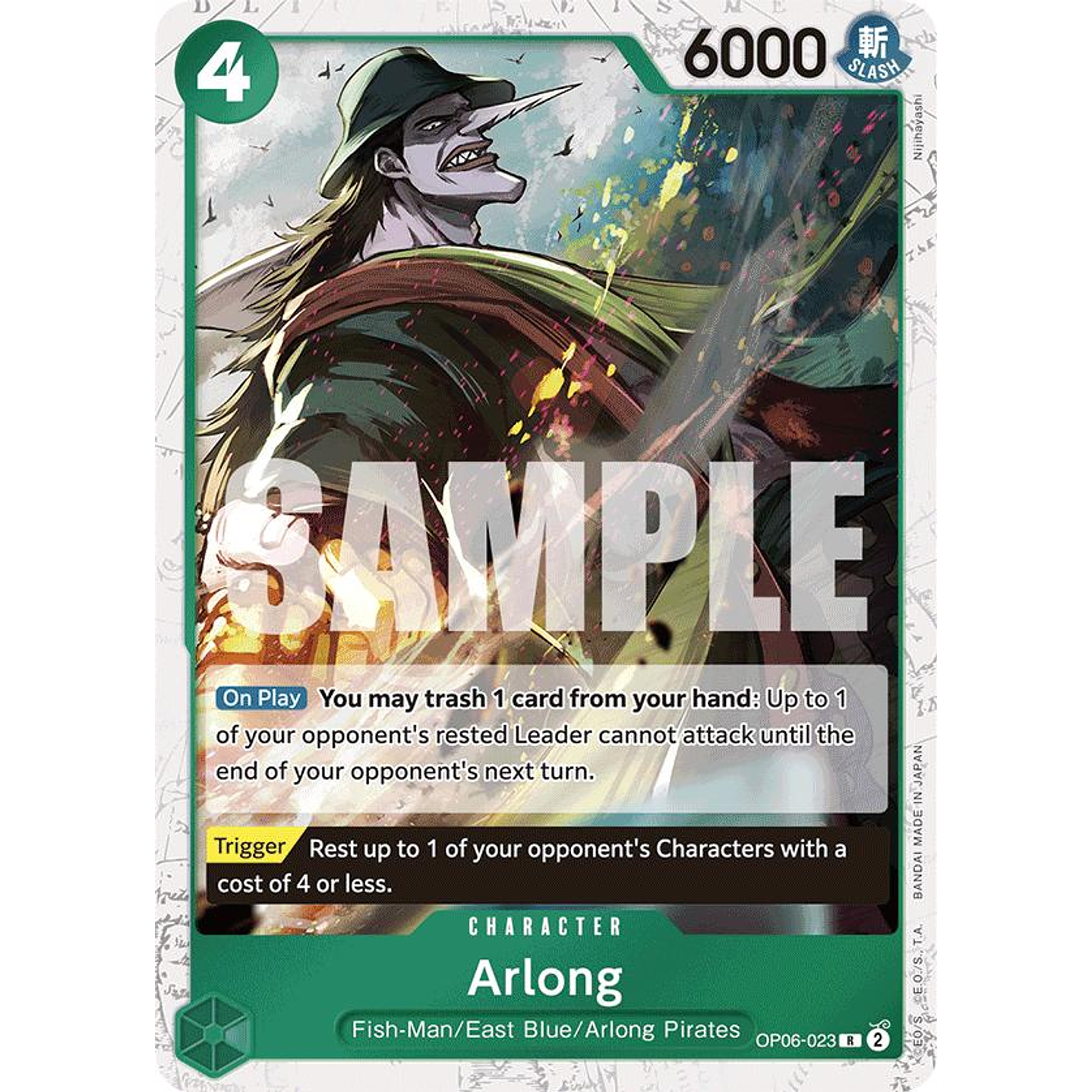 Arlong (OP06-023) - Jolly-Roger